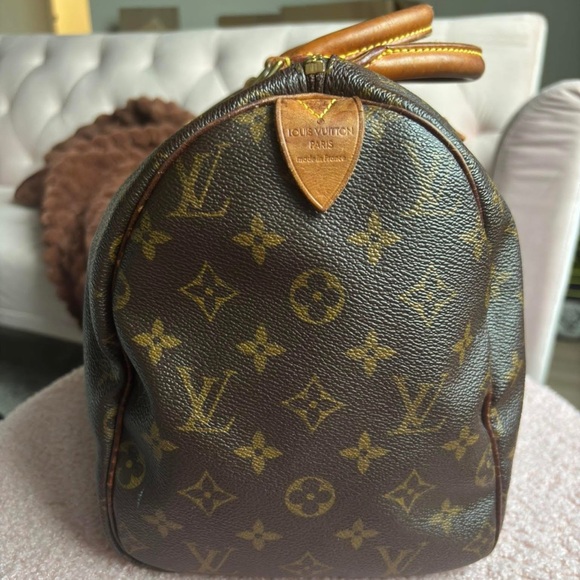 Louis Vuitton Speedy 30 Monogram Brown Travel Bag - Picture 8 of 11